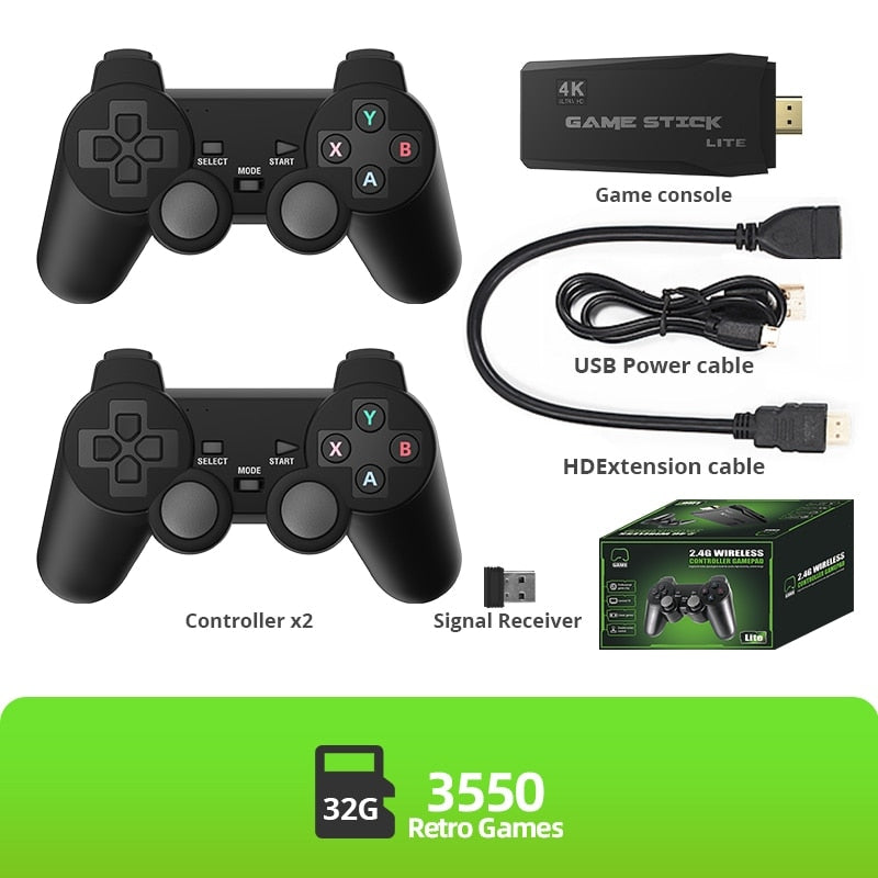 Video Game Portátil 40000 JOGOS + 2 Controles – Fantastic Loot